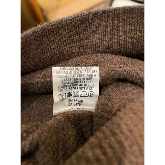 TOMMY BAHAMA Men's 1/4-Zip Long Sleeve Pullover Sweater Cotton Brown Size XL - Picture 12 of 12